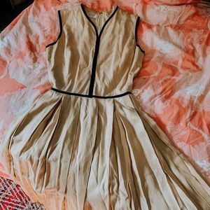 Mustard yellow vintage dress